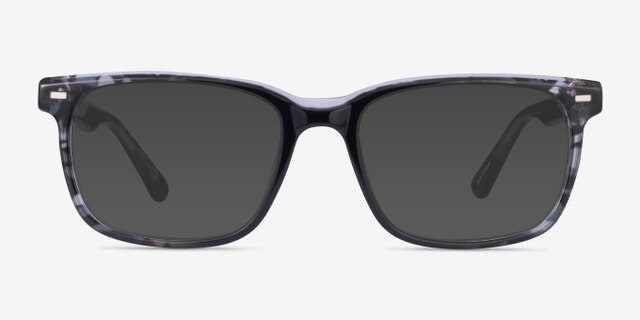 Montage Gradient Gray AcetateEyeglass Frames from EyeBuyDirect, with Tinted Lenses