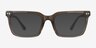 Digi Brown Crystal AcetateEyeglass Frames from EyeBuyDirect, with Tinted Lenses