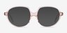 Foster Crystal Champagne AcetateEyeglass Frames from EyeBuyDirect, with Tinted Lenses
