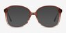 Edith Brown Pearl AcetateEyeglass Frames from EyeBuyDirect, with Tinted Lenses