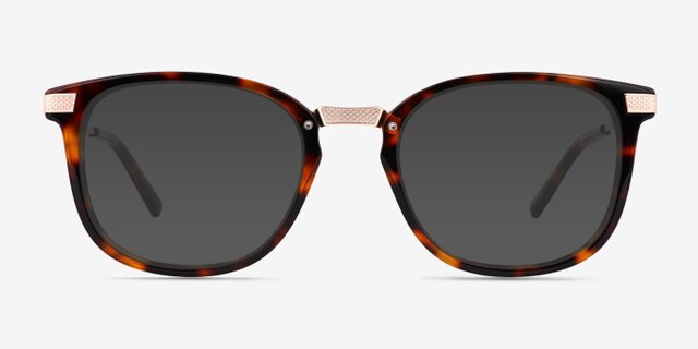 Silas Écailles AcétateMontures de lunettes de vue d'EyeBuyDirect, Avec des Verres Teintés