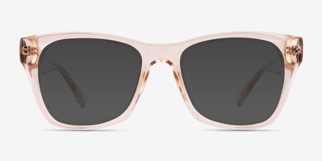 Dita Crystal Champagne Eco-friendlyEyeglass Frames from EyeBuyDirect, with Tinted Lenses
