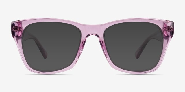 Dita Crystal Lavender Eco-friendlyEyeglass Frames from EyeBuyDirect, with Tinted Lenses