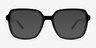 Acer Shiny Black Eco-friendlyEyeglass Frames from EyeBuyDirect, with Tinted Lenses