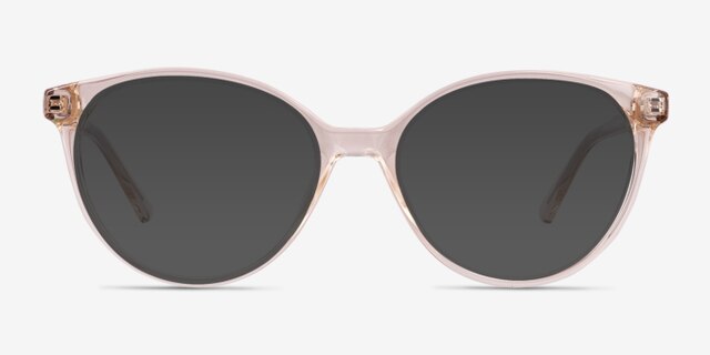 Tilia Crystal Champagne Eco-friendlyEyeglass Frames from EyeBuyDirect, with Tinted Lenses
