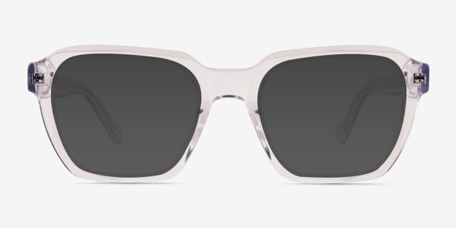 Birch Clear AcetateEyeglass Frames from EyeBuyDirect, with Tinted Lenses