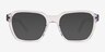 Birch Clear AcetateEyeglass Frames from EyeBuyDirect, with Tinted Lenses