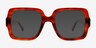 Koru Tortoise AcetateEyeglass Frames from EyeBuyDirect, with Tinted Lenses