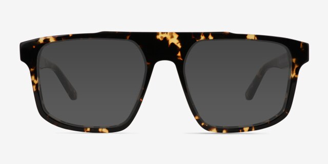 Tempus Spotty Tortoise AcetateEyeglass Frames from EyeBuyDirect, with Tinted Lenses