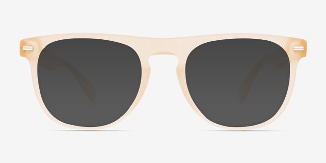 Chrono Matte Crystal Melon AcetateEyeglass Frames from EyeBuyDirect, with Tinted Lenses
