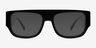 Vision Black AcetateEyeglass Frames from EyeBuyDirect, with Tinted Lenses