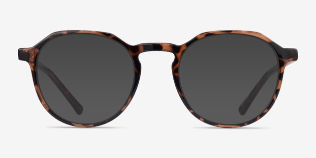 Chichi Tortoise PlasticEyeglass Frames from EyeBuyDirect, with Tinted Lenses