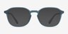 Golly Blue Green PlasticEyeglass Frames from EyeBuyDirect, with Tinted Lenses
