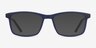 Gazebo Bleu PlastiqueMontures de lunettes de vue d'EyeBuyDirect, Avec des Verres Teintés