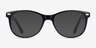 Skedaddle Black PlasticEyeglass Frames from EyeBuyDirect, with Tinted Lenses