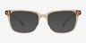 Esme Crystal Brown AcetateEyeglass Frames from EyeBuyDirect, with Tinted Lenses