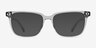 Esme Crystal Gray AcetateEyeglass Frames from EyeBuyDirect, with Tinted Lenses