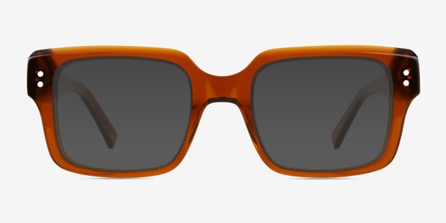 Mason Crystal Brown AcetateEyeglass Frames from EyeBuyDirect, with Tinted Lenses