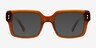 Mason Crystal Brown AcetateEyeglass Frames from EyeBuyDirect, with Tinted Lenses