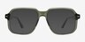 Everest Crystal Green AcetateEyeglass Frames from EyeBuyDirect, with Tinted Lenses