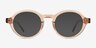 Kai Crystal Light Brown AcetateEyeglass Frames from EyeBuyDirect, with Tinted Lenses