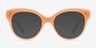 Briar Orange AcetateEyeglass Frames from EyeBuyDirect, with Tinted Lenses