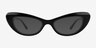 Leena Black AcetateEyeglass Frames from EyeBuyDirect, with Tinted Lenses