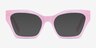 Elisa Pink AcetateEyeglass Frames from EyeBuyDirect, with Tinted Lenses