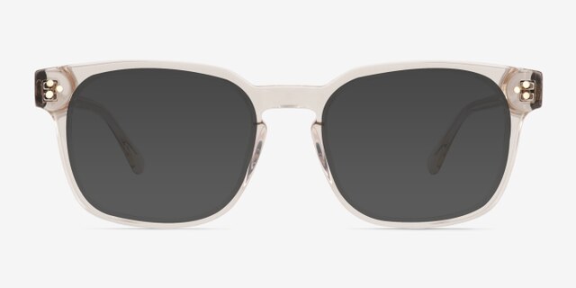 Dreams Crystal Brown AcetateEyeglass Frames from EyeBuyDirect, with Tinted Lenses