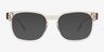 Dreams Crystal Brown AcetateEyeglass Frames from EyeBuyDirect, with Tinted Lenses
