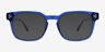 Dreams Crystal Blue AcetateEyeglass Frames from EyeBuyDirect, with Tinted Lenses