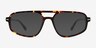 Meditate Tortoise AcetateEyeglass Frames from EyeBuyDirect, with Tinted Lenses