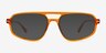 Meditate Crystal Orange AcetateEyeglass Frames from EyeBuyDirect, with Tinted Lenses