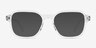 Kismet Clear AcetateEyeglass Frames from EyeBuyDirect, with Tinted Lenses
