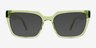 Wisdom Crystal Green AcetateEyeglass Frames from EyeBuyDirect, with Tinted Lenses
