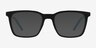 Accelerate Matte Black PlasticEyeglass Frames from EyeBuyDirect, with Tinted Lenses