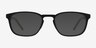 Attain Matte Black PlasticEyeglass Frames from EyeBuyDirect, with Tinted Lenses
