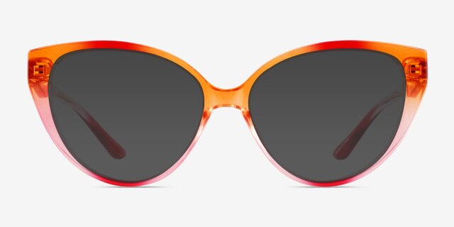 Pride On Orange Pink PlasticEyeglass Frames from EyeBuyDirect, with Tinted Lenses