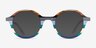 Love Wins Striped Multicolor AcetateEyeglass Frames from EyeBuyDirect, with Tinted Lenses