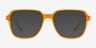 Brooke Orange AcetateEyeglass Frames from EyeBuyDirect, with Tinted Lenses