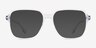 Brooke Clear AcetateEyeglass Frames from EyeBuyDirect, with Tinted Lenses