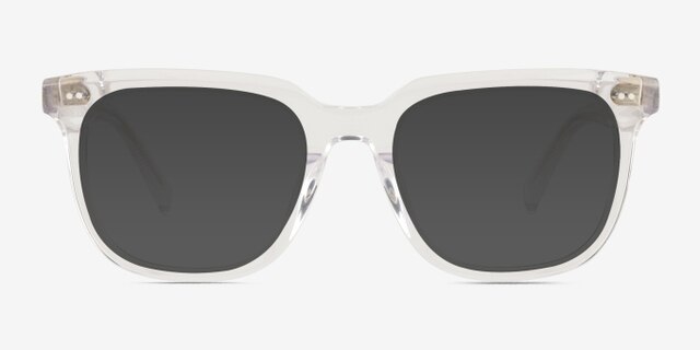 Kerr Clear AcetateEyeglass Frames from EyeBuyDirect, with Tinted Lenses