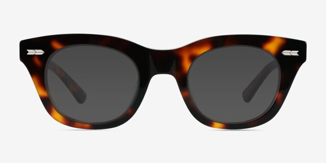 Ernst Shiny Tortoise AcetateEyeglass Frames from EyeBuyDirect, with Tinted Lenses
