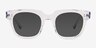 Ray Clear AcetateEyeglass Frames from EyeBuyDirect, with Tinted Lenses