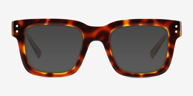 Jam Clear Tortoise AcetateEyeglass Frames from EyeBuyDirect, with Tinted Lenses