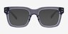 Jam Clear Gray AcetateEyeglass Frames from EyeBuyDirect, with Tinted Lenses