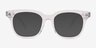 Romy Clear AcetateEyeglass Frames from EyeBuyDirect, with Tinted Lenses