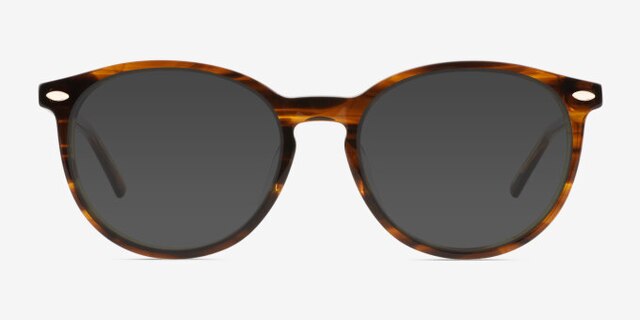 Lit Tortoise AcetateEyeglass Frames from EyeBuyDirect, with Tinted Lenses