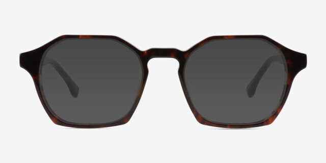 Degree Tortoise AcetateEyeglass Frames from EyeBuyDirect, with Tinted Lenses
