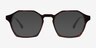 Degree Tortoise AcetateEyeglass Frames from EyeBuyDirect, with Tinted Lenses
